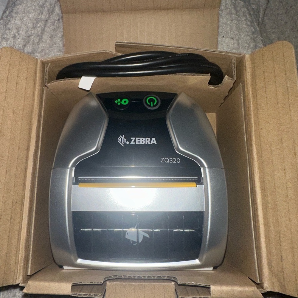 Zebra ZQ620 Portable Mobile Label Printer ZQ62-AAWAA00-00